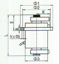 立式振動電機(jī)安裝尺寸